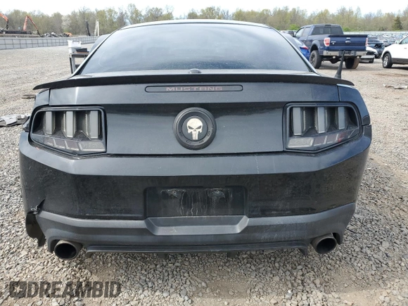 2010 Ford Mustang GT with VIN 1ZVBP8CH8A5119369, listed as a Copart auction lot 53028195 with 132,124 mi miles and Salvage Title. Bid and sale history available at carsss.com. Image 6.
