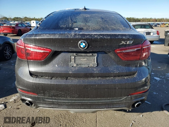 2015 BMW X6 xDrive35i with VIN 5UXKU2C55F0N76139, listed as a Copart auction lot 38612634 with Not Provided miles. Bid and sale history available at carsss.com. Image 6.