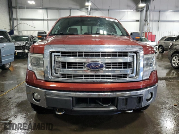 2014 Ford F-150 XL with VIN 1FTFX1ET8EKE08417, listed as a Copart auction lot 50227505 with 235,481 mi miles and Clean Title. Bid and sale history available at carsss.com. Image 5.