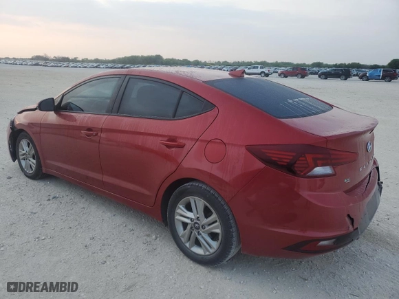 2020 Hyundai Elantra SEL with VIN 5NPD84LF9LH523316, listed as a Copart auction lot 53906905 with 102,494 mi miles and Salvage Title. Bid and sale history available at carsss.com. Image 2.