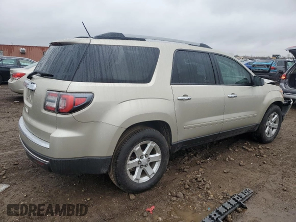 2014 GMC Acadia SLE with VIN 1GKKRPKD5EJ376304, listed as a Copart auction lot 80604424 with 143,382 mi miles and Salvage title. Bid and sale history available at DreamBid. Image 3.