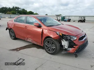 2019 Kia Forte EX with VIN 3KPF54AD4KE062273, listed as a Copart auction lot 53674945 with 51,917 mi miles and Salvage Title. Bid and sale history available at carsss.com. Image 4.
