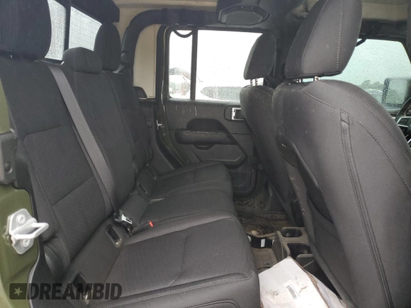 2022 Jeep Gladiator High Altitude with VIN 1C6HJTFG3NL175555, listed as a Copart auction lot 53059995 with 23,014 mi miles and Salvage title. Bid and sale history available at DreamBid. Image 10.
