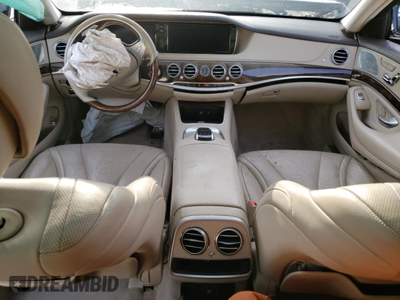 2016 Mercedes-Benz S 550 with VIN WDDUG8CB8GA264697, listed as a Copart auction lot 87267274 with Not Provided miles and Salvage Title. Bid and sale history available at carsss.com. Image 8.