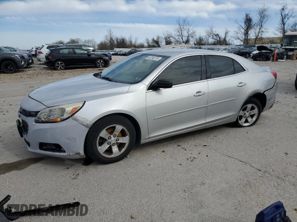 2015 Chevrolet Malibu LS with VIN 1G11B5SLXFU152266, listed as a Copart auction lot 49792375 with 128,527 mi miles and Salvage Title. Bid and sale history available at DreamBid. Image 1.