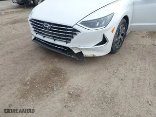 2021 Hyundai Sonata Hybrid Blue with VIN KMHL24JJ6MA033392, listed as a IAAI auction lot 41539515 with 43,095 mi miles. Bid and sale history available at carsss.com. Image 6.