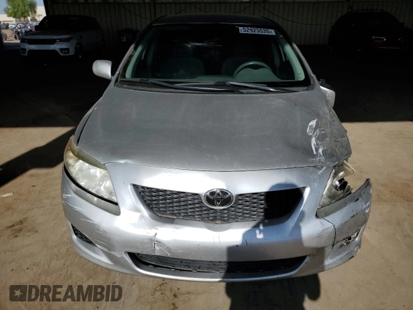 2009 Toyota Corolla with VIN JTDBL40E69J017153, listed as a Copart auction lot 52925535 with 150,630 mi miles and Salvage Title. Bid and sale history available at carsss.com. Image 5.