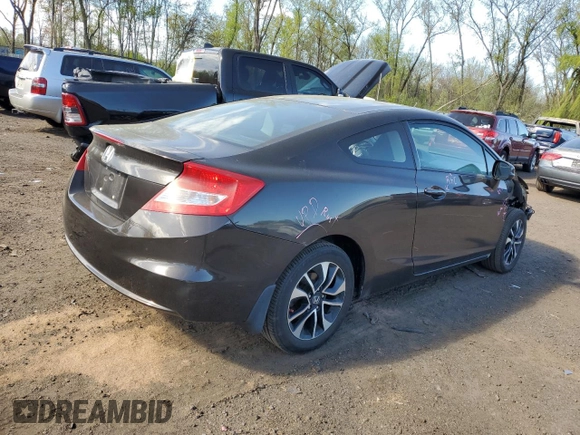 2013 Honda Civic Cpe EX with VIN 2HGFG3B83DH500554, listed as a Copart auction lot 54493215 with 233,788 mi miles and Salvage Title. Bid and sale history available at carsss.com. Image 3.