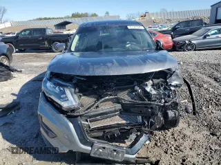2019 Nissan Rogue SV with VIN KNMAT2MV5KP500355, listed as a Copart auction lot 87527085 with 0 mi miles and Salvage Title. Bid and sale history available at carsss.com. Image 5.