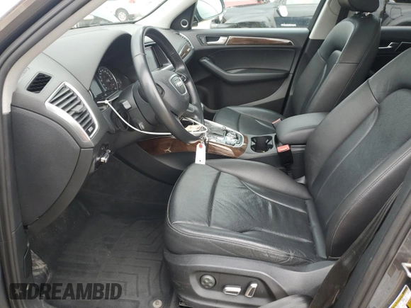 2016 Audi Q5 Premium Plus with VIN WA1L2AFP5GA053339, listed as a Copart auction lot 58703355 with 69,429 mi miles and Salvage title. Bid and sale history available at DreamBid. Image 7.