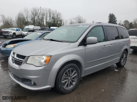 2017 Dodge Grand Caravan SXT with VIN 2C4RDGCG7HR617202, listed as a Copart auction lot 50068105 with 138,147 mi miles and Clean Title. Bid and sale history available at carsss.com. Image 1.