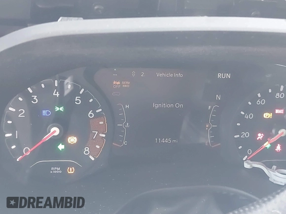 2023 Jeep Compass Trailhawk with VIN 3C4NJDDN9PT559799, listed as a IAAI auction lot 41636007 with 11,445 mi miles and . Bid and sale history available at DreamBid. Image 7.