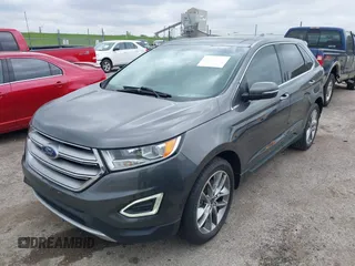 2015 Ford Edge Titanium z VIN 2FMTK3K81FBB88882, wystawiony jako IAAI lot #42184698 z przebiegiem 161 858 mil mil oraz . Historia ofert i sprzedaży dostępna na DreamBid. Obrazek 17.