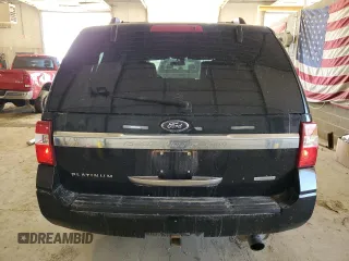 2016 Ford Expedition Platinum with VIN 1FMJU1MT2GEF22723, listed as a Copart auction lot 48107465 with 99,877 mi miles and Salvage title. Bid and sale history available at DreamBid. Image 6.