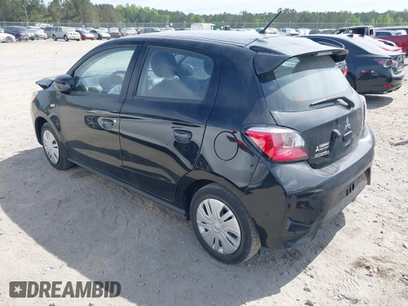 2023 Mitsubishi Mirage ES z VIN ML32AUHJ1PH006883, wystawiony jako IAAI lot #42083470 z przebiegiem 24 993 mil mil oraz . Historia ofert i sprzedaży dostępna na DreamBid. Obrazek 3.