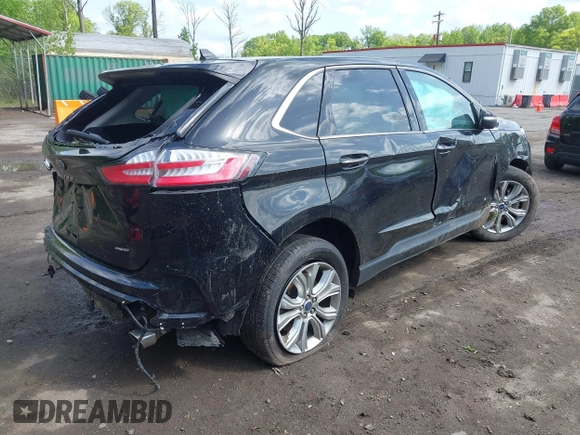 2022 Ford Edge Titanium with VIN 2FMPK4K95NBA45450, listed as a IAAI auction lot 42149752 with Not provided miles and . Bid and sale history available at DreamBid. Image 4.