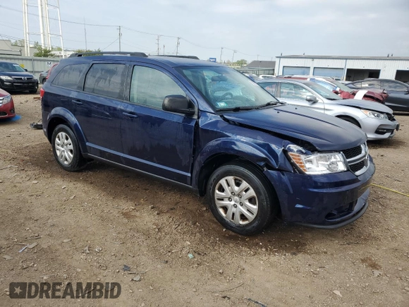 2017 Dodge Journey SE z VIN 3C4PDCAB0HT563603, wystawiony jako Copart lot #56025735 z przebiegiem 118 791 mil mil oraz Szkoda całkowita • Salvage title. Historia ofert i sprzedaży dostępna na DreamBid. Obrazek 4.