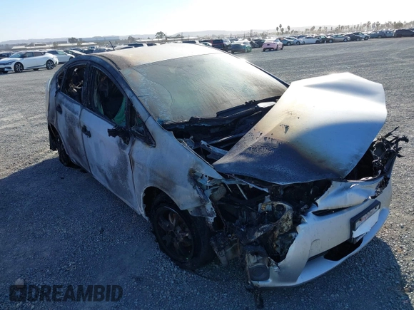 2011 Toyota Prius I with VIN JTDKN3DU9B0285776, listed as a IAAI auction lot 41305674 with Not Provided miles and . Bid and sale history available at DreamBid. Image 6.