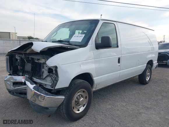 2010 Ford Econoline Cargo Van Commercial with VIN 1FTNE2EL3ADA76750, listed as a IAAI auction lot 41383269 with 178,457 mi miles. Bid and sale history available at carsss.com. Image 20.