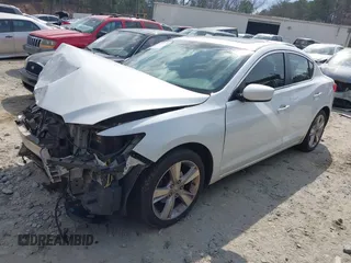 2013 Acura ILX Tech Pkg with VIN 19VDE1F78DE009807, listed as a IAAI auction lot 41784271 with 169,860 mi miles. Bid and sale history available at carsss.com. Image 2.