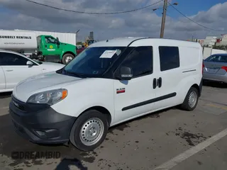 2020 Ram ProMaster City Cargo Van Tradesman with VIN ZFBHRFAB5L6R92698, listed as a IAAI auction lot 41435093 with 48,082 mi miles. Bid and sale history available at carsss.com. Image 2.