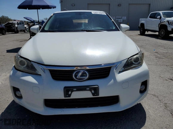 2013 Lexus CT 200h with VIN JTHKD5BH5D2147694, listed as a Copart auction lot 54214975 with 101,550 mi miles and Salvage title. Bid and sale history available at DreamBid. Image 5.