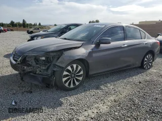 2014 Honda Accord EX-L with VIN 1HGCR6F54EA002443, listed as a Copart auction lot 56757045 with 165,661 mi miles and Clean Title. Bid and sale history available at DreamBid. Image 1.