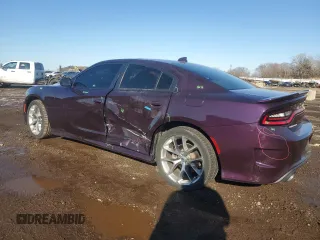 2021 Dodge Charger GT with VIN 2C3CDXHG4MH606094, listed as a Copart auction lot 49295035 with 31,983 mi miles and Salvage Title. Bid and sale history available at DreamBid. Image 2.