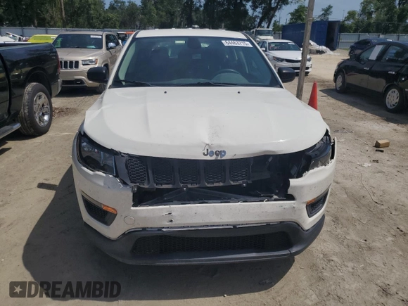 2018 Jeep Compass Sport with VIN 3C4NJCAB1JT193185, listed as a Copart auction lot 64463715 with 148,872 mi miles and Salvage title. Bid and sale history available at DreamBid. Image 5.