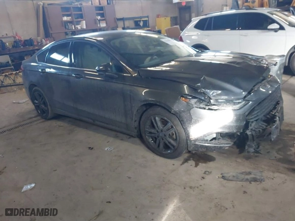 2018 Ford Fusion SE with VIN 3FA6P0HD3JR211021, listed as a IAAI auction lot 41654892 with 1 mi miles. Bid and sale history available at carsss.com. Image 1.