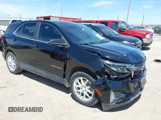 2022 Chevrolet Equinox LT with VIN 3GNAXUEV1NL108771, listed as a IAAI auction lot 42276150 with 49,803 mi miles and . Bid and sale history available at DreamBid. Image 1.