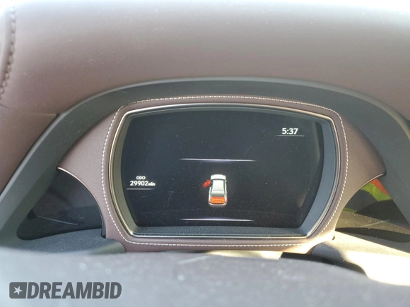 2018 Lexus LS 500 with VIN JTHB51FF5J5002860, listed as a Copart auction lot 42040125 with 29,902 mi miles and Salvage title. Bid and sale history available at DreamBid. Image 9.