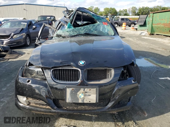 2011 BMW 3 Series 328i xDrive with VIN WBAPK5G51BNN28253, listed as a Copart auction lot 58716745 with Not provided miles and Salvage title. Bid and sale history available at DreamBid. Image 5.