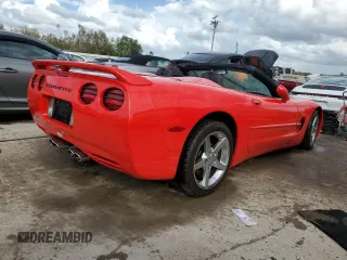 1999 Chevrolet Corvette with VIN 1G1YY32G4X5100065, listed as a Copart auction lot 75846354 with 48,121 mi miles and Salvage Title. Bid and sale history available at carsss.com. Image 3.