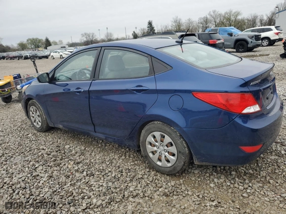 2017 Hyundai Accent SE with VIN KMHCT4AE2HU173802, listed as a Copart auction lot 51904125 with 113,547 mi miles and Salvage Title. Bid and sale history available at carsss.com. Image 2.