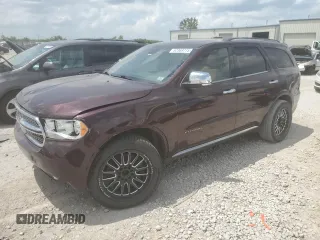 2012 Dodge Durango Citadel with VIN 1C4SDJET7CC211494, listed as a Copart auction lot 62369715 with 168,291 mi miles and Clean title. Bid and sale history available at DreamBid. Image 1.