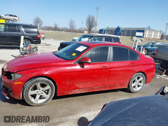 2014 BMW 3 Series 328d xDrive with VIN WBA3D5C52EF147282, listed as a IAAI auction lot 41719087 with 149,558 mi miles. Bid and sale history available at carsss.com. Image 14.