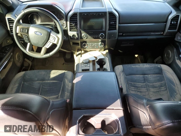 2020 Ford Expedition XLT z VIN 1FMJU1HT6LEA93901, wystawiony jako Copart lot #80294684 z przebiegiem Nie podano mil oraz Szkoda całkowita • Salvage title. Historia ofert i sprzedaży dostępna na DreamBid. Obrazek 8.