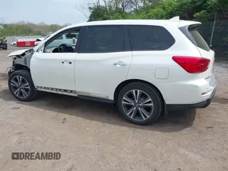 2020 Nissan Pathfinder Platinum with VIN 5N1DR2DM0LC649246, listed as a IAAI auction lot 42132744 with 46,063 mi miles and . Bid and sale history available at DreamBid. Image 3.
