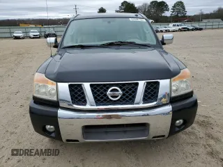 2010 Nissan Titan SE with VIN 1N6BA0ED1AN300083, listed as a Copart auction lot 44336155 with 204,382 mi miles and Salvage Title. Bid and sale history available at DreamBid. Image 5.