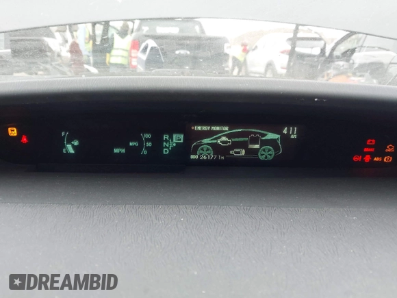 2010 Toyota Prius II with VIN JTDKN3DU1A0150564, listed as a IAAI auction lot 42033500 with 261,771 mi miles. Bid and sale history available at carsss.com. Image 7.