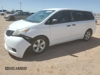 2015 Toyota Sienna L with VIN 5TDZK3DC0FS557231, listed as a Copart auction lot 51756015 with 118,327 mi miles and Salvage Title. Bid and sale history available at carsss.com. Image 1.