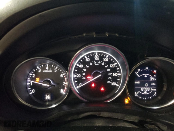 2018 Mazda CX-5 Sport with VIN JM3KFBBM8J0405678, listed as a Copart auction lot 45650845 with 81,991 mi miles and Salvage Title. Bid and sale history available at carsss.com. Image 9.