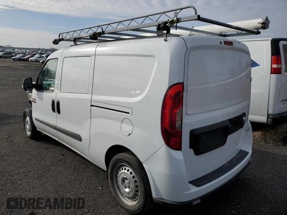 2022 Ram ProMaster City Cargo Tradesman with VIN ZFBHRFAB8N6Y14237, listed as a Copart auction lot 75547593 with 12,197 mi miles and . Bid and sale history available at DreamBid. Image 2.
