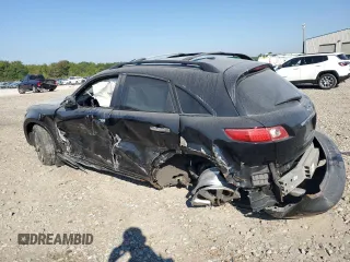2008 Infiniti FX35 with VIN JNRAS08W08X206168, listed as a Copart auction lot 74322414 with 0 mi miles and Salvage Title. Bid and sale history available at carsss.com. Image 2.