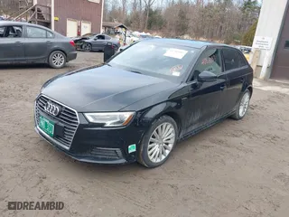 2017 Audi A3 Sportback e-tron Premium with VIN WAUUPBFFXHA071343, listed as a IAAI auction lot 41781087 with 1 mi miles. Bid and sale history available at carsss.com. Image 17.