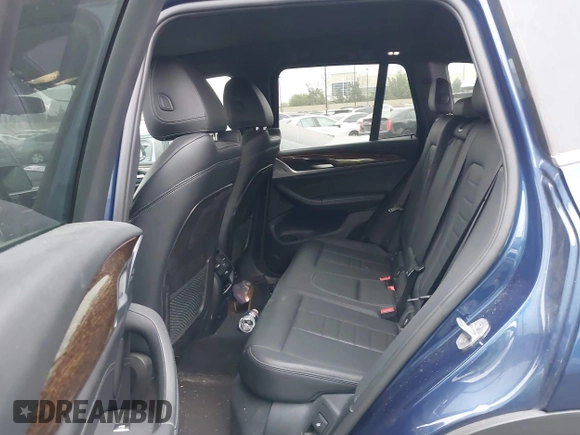 2018 BMW X3 xDrive30i with VIN 5UXTR9C51JLC76364, listed as a IAAI auction lot 41993578 with 54,715 mi miles and . Bid and sale history available at DreamBid. Image 8.