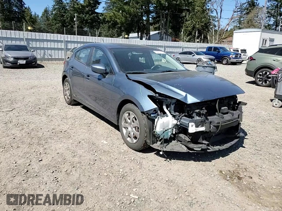 2014 Mazda 3 i Sport with VIN JM1BM1K74E1208588, listed as a Copart auction lot 53401005 with 48,636 mi miles and Salvage Title. Bid and sale history available at carsss.com. Image 10.