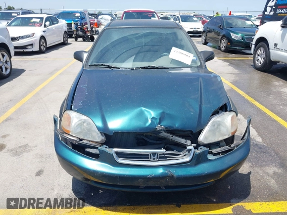 1998 Honda Civic LX z VIN 1HGEJ6671WL011642, wystawiony jako IAAI lot #42308904 z przebiegiem 77 380 mil mil oraz . Historia ofert i sprzedaży dostępna na DreamBid. Obrazek 6.