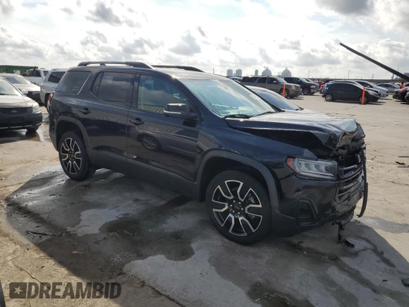 2021 GMC Acadia SLE z VIN 1GKKNKLA5MZ175425, wystawiony jako Copart lot #53749235 z przebiegiem 94 105 mil mil oraz Szkoda całkowita • Salvage title. Historia ofert i sprzedaży dostępna na DreamBid. Obrazek 4.